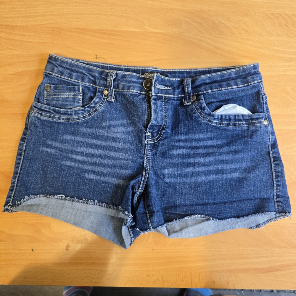 Streetwear Society Dark Blue Jean Shorts